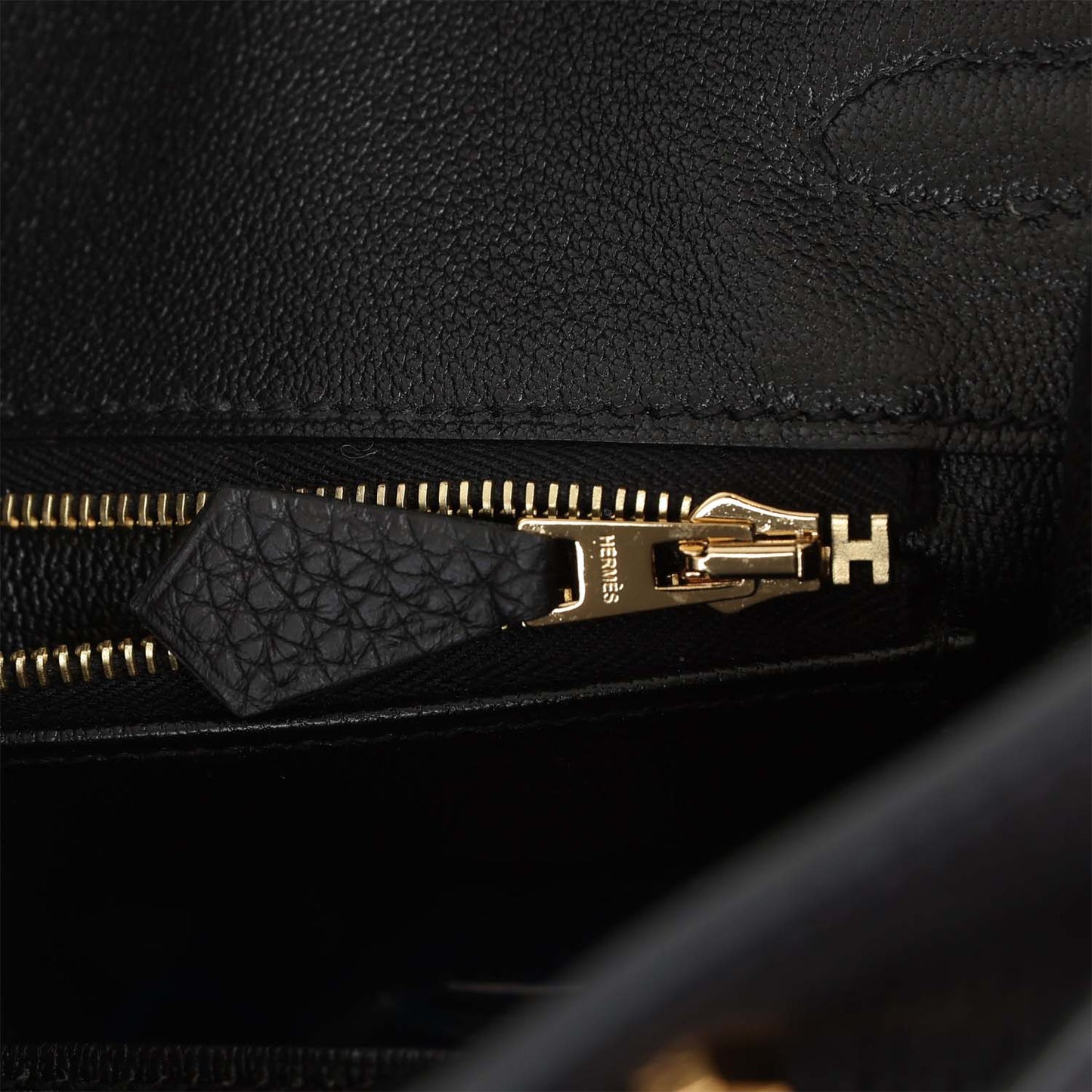 Luxury Hermes Birkin 25 Black Togo Gold Hardware