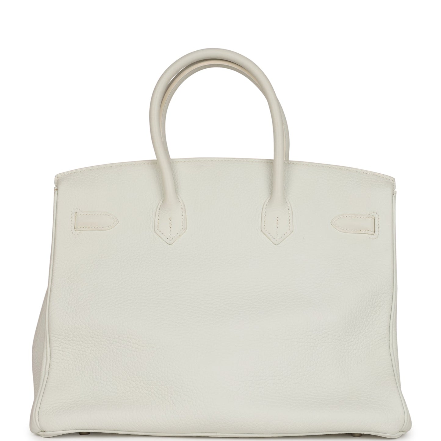 Top Quality Luxury Hermes Birkin 35 White Togo Palladium Hardware