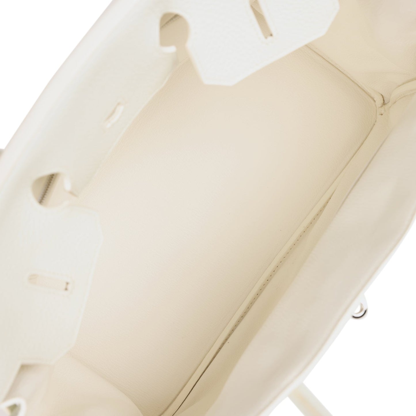 Top Quality Luxury Hermes Birkin 35 White Togo Palladium Hardware