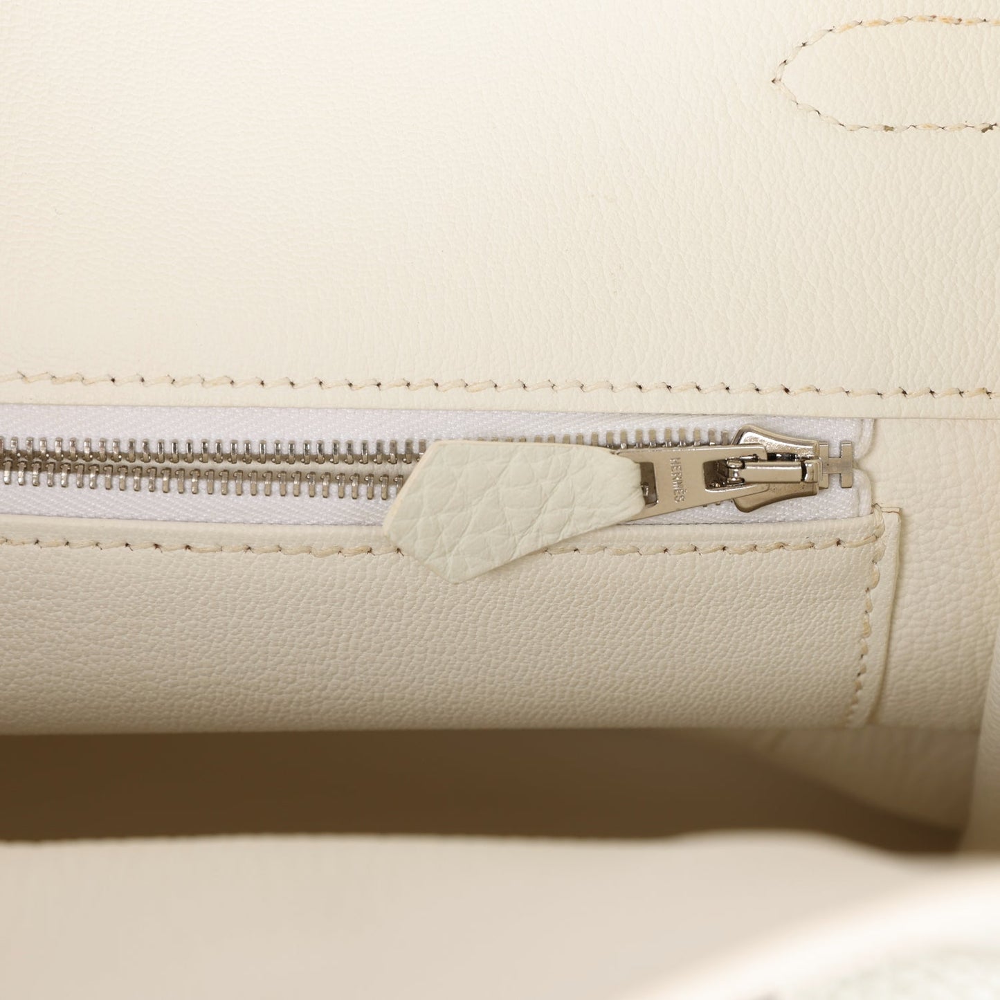 Top Quality Luxury Hermes Birkin 35 White Togo Palladium Hardware