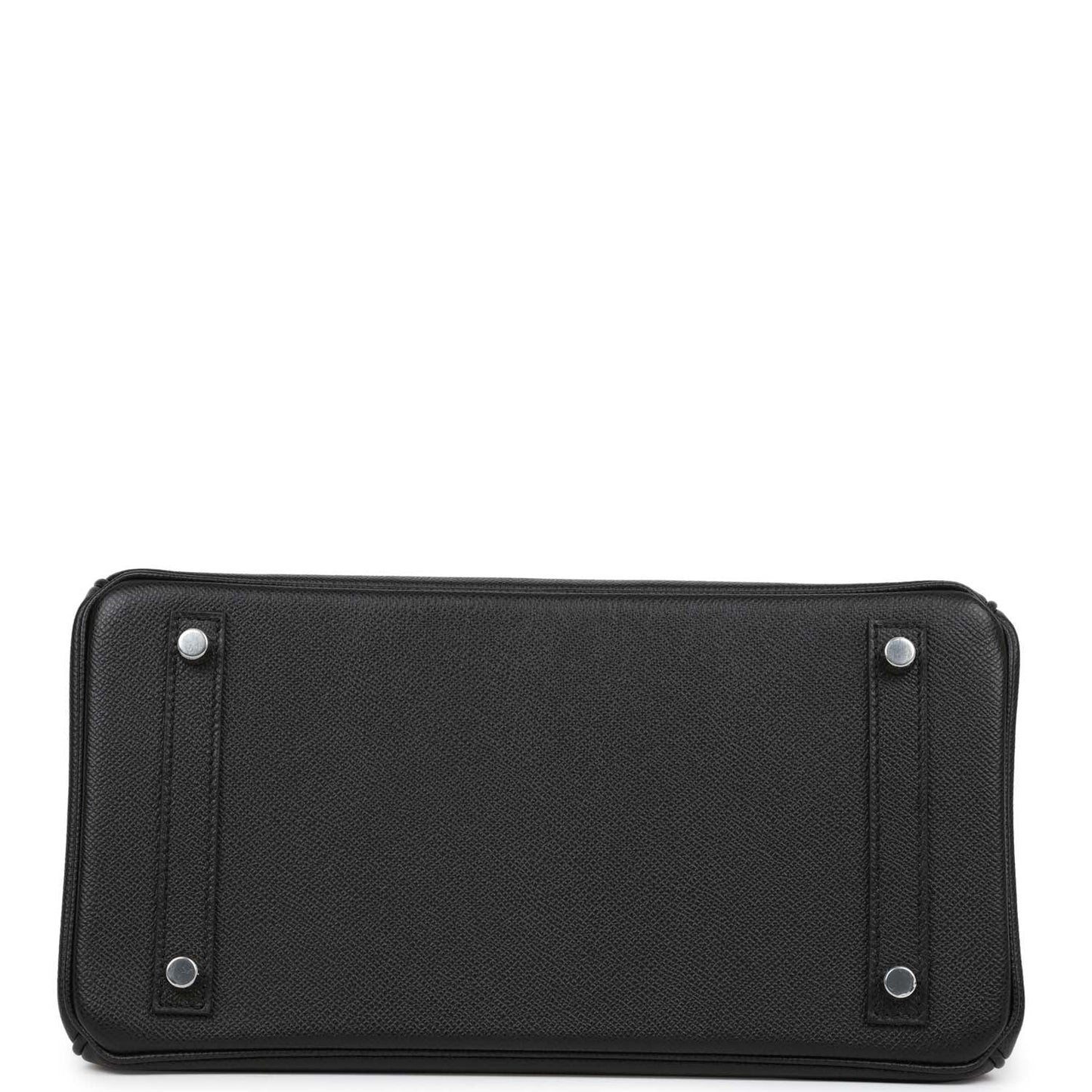 Luxury Hermes Birkin 30 Black Epsom Palladium Hardware