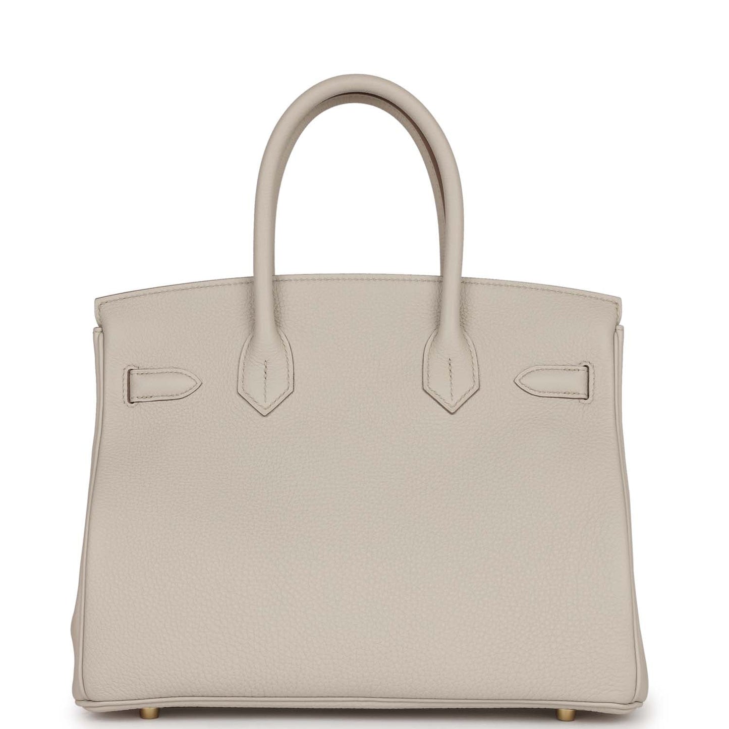 Luxury Hermes Birkin 30 Beton Togo Gold Hardware
