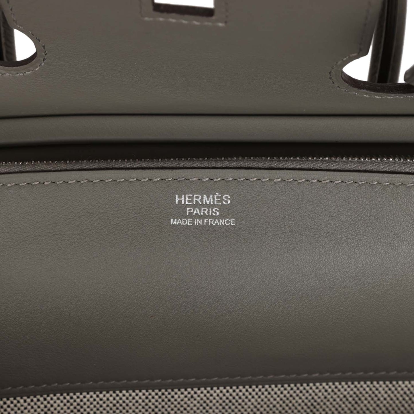 Luxury Hermes 3 En 1 Birkin 30 Gris Meyer Togo and Swift Palladium Hardware