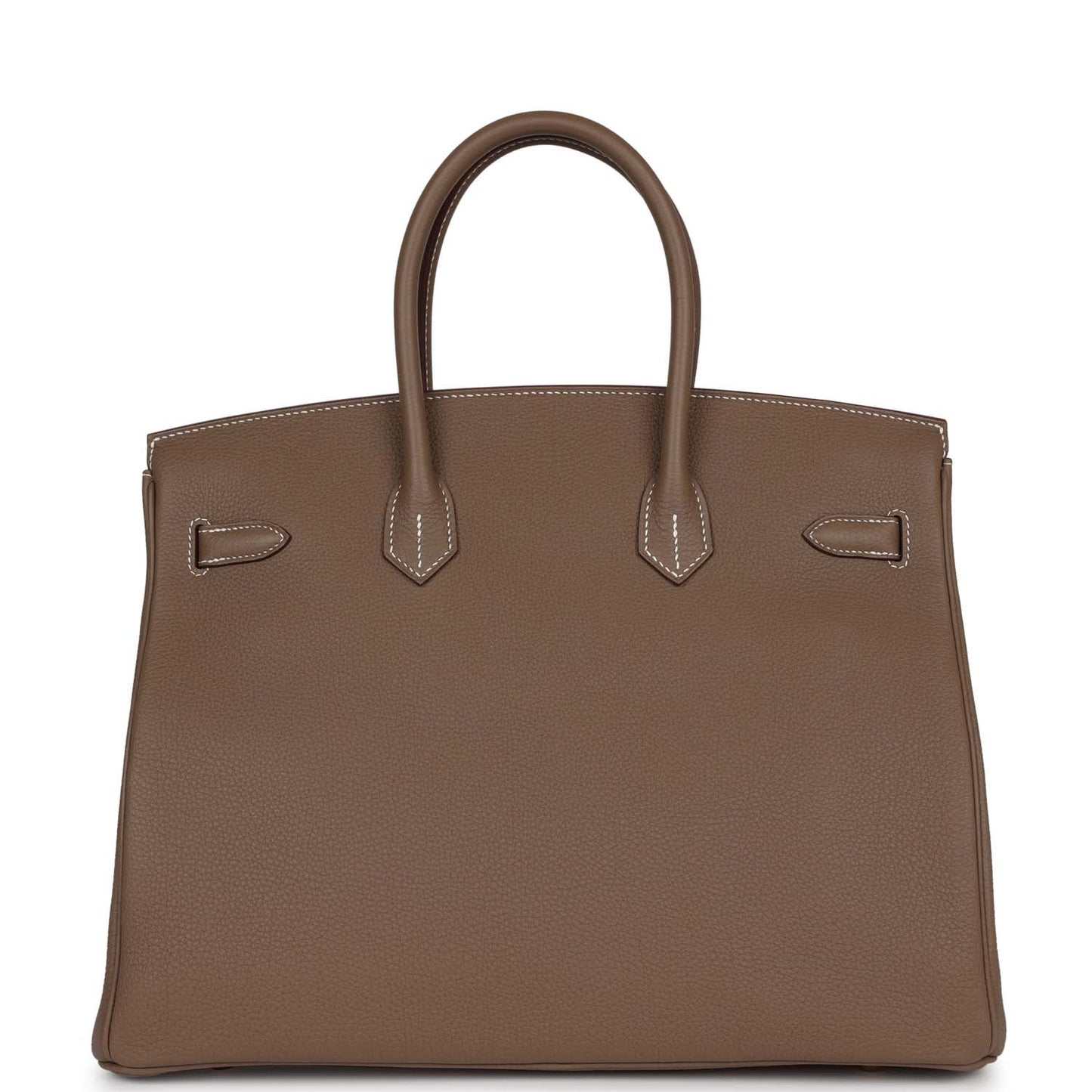 Luxury Hermes Birkin 35 Etoupe Togo Gold Hardware