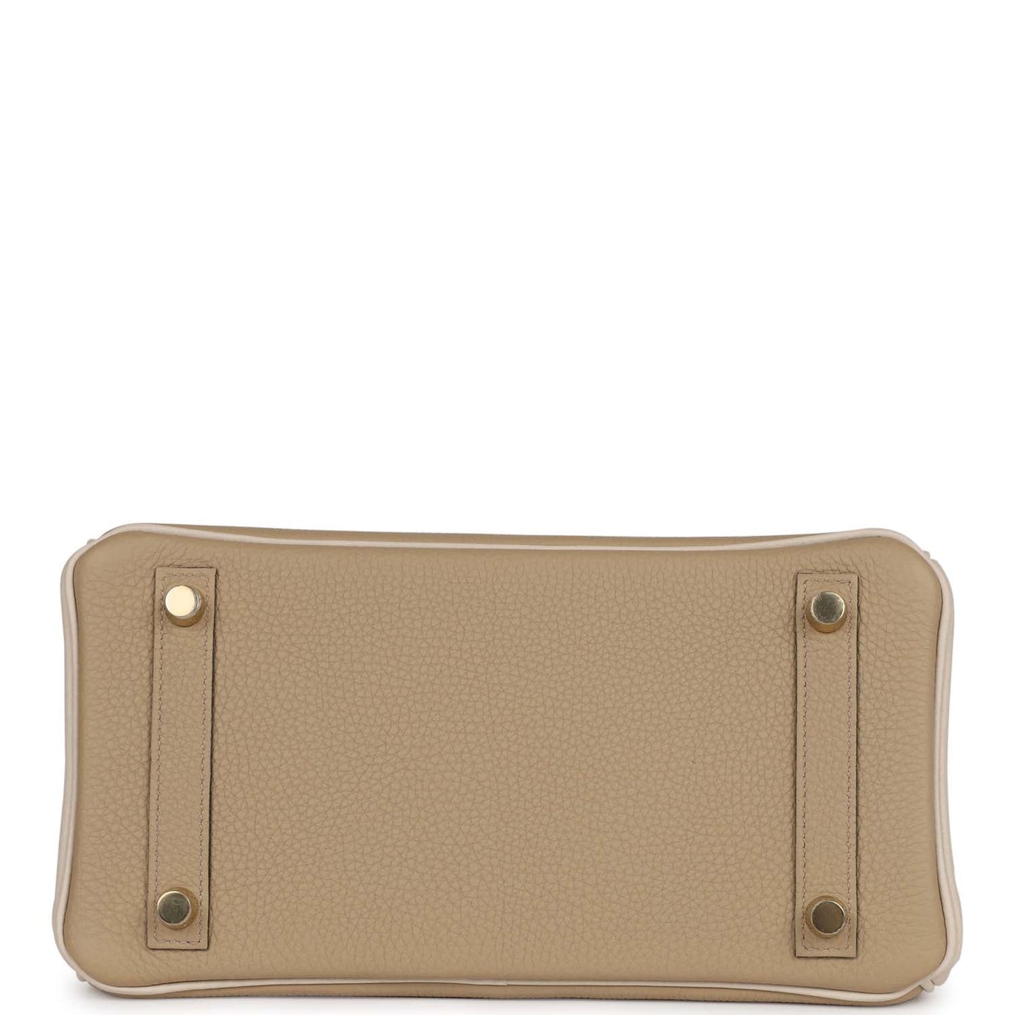 Luxury Hermes Special Order (HSS) Birkin 25 Trench and Beton Togo Gold Hardware