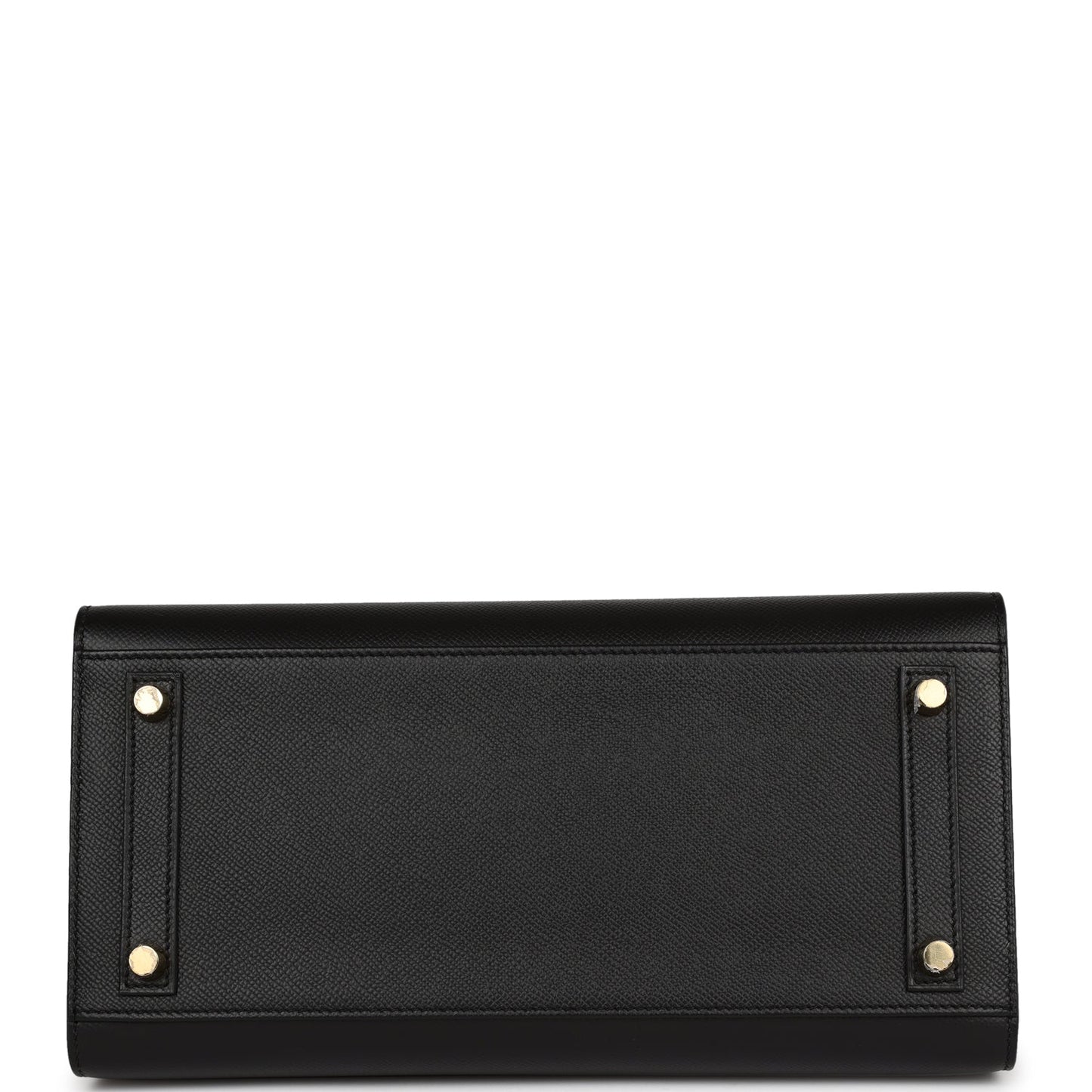 Luxury Hermes Birkin Sellier 30 Black Epsom Gold Hardware