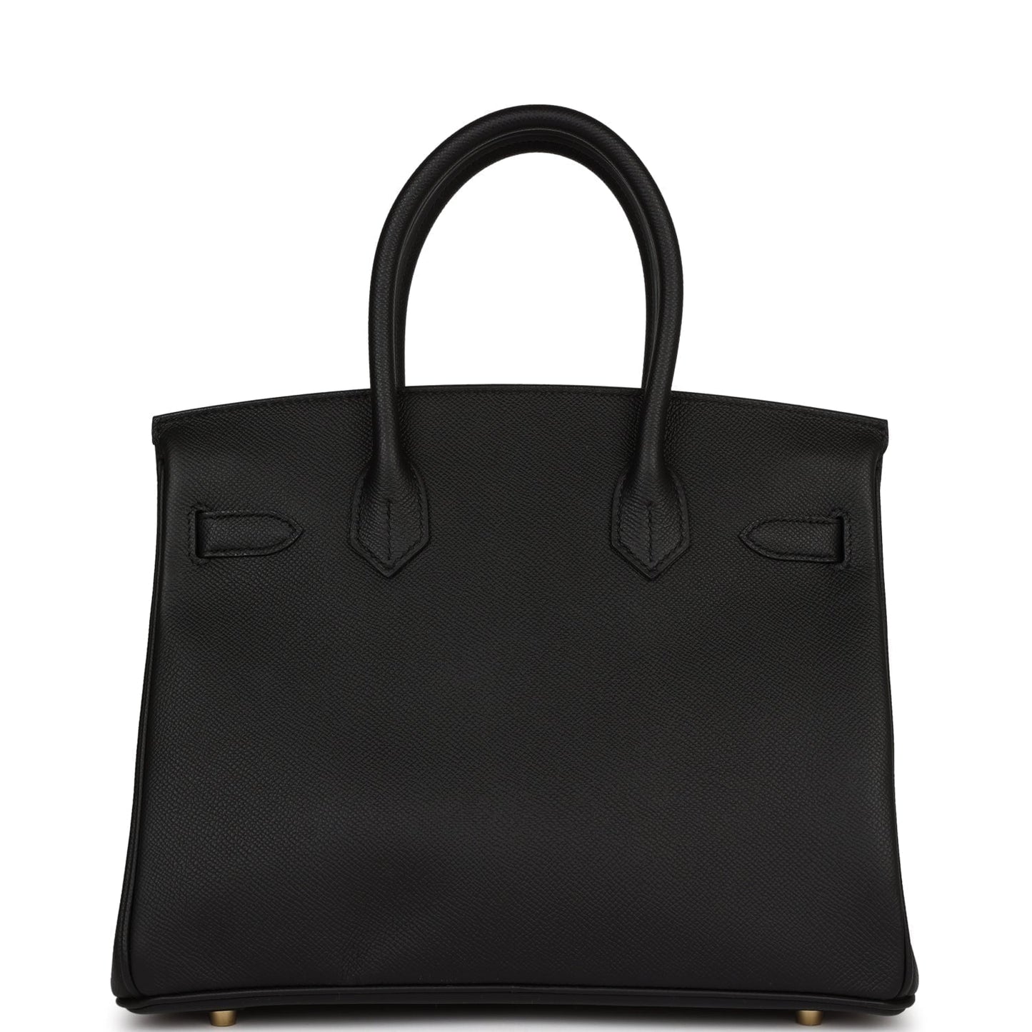 Luxury Hermes Birkin 30 Black Epsom Gold Hardware