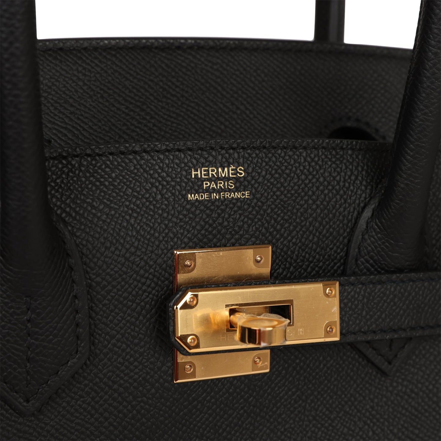 Luxury Hermes Birkin 30 Black Epsom Gold Hardware