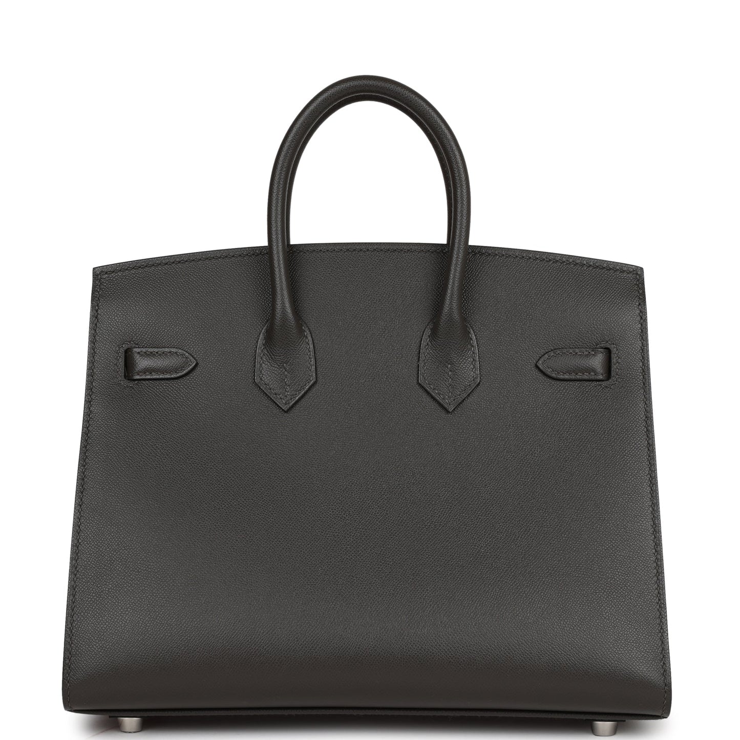 Luxury Hermes Birkin Sellier 25 Gris Meyer Madame Palladium Hardware