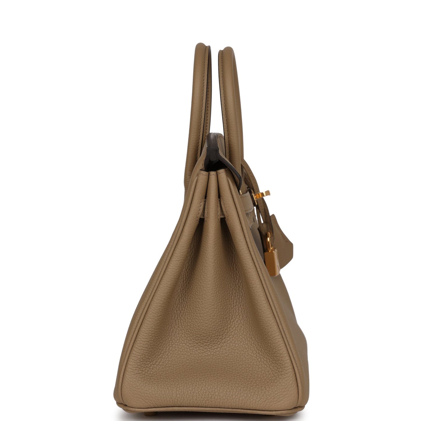 Luxury Hermes Birkin 25 Beige Marfa Togo Gold Hardware
