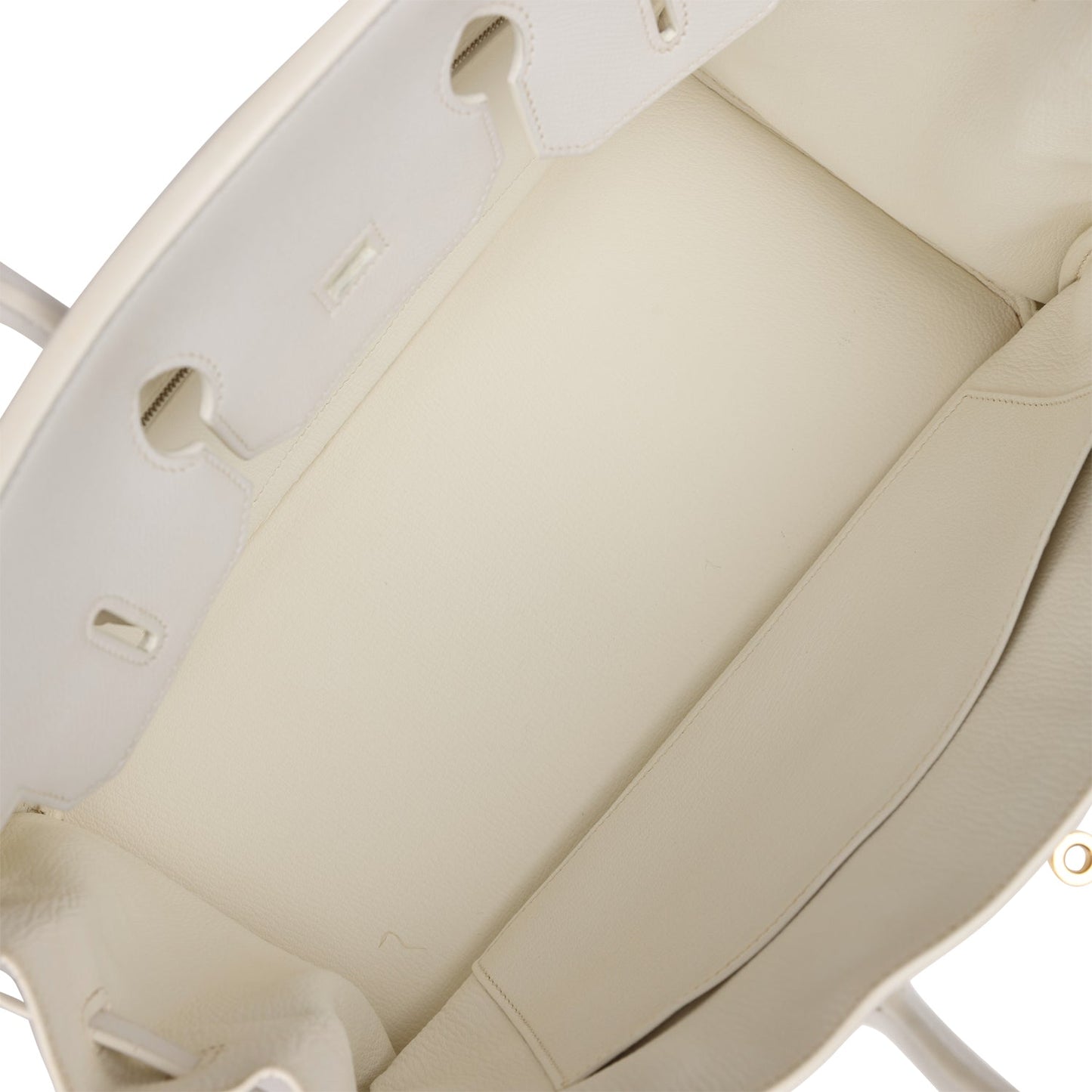 Top Quality Luxury Hermes Birkin 35 White Epsom Gold Hardware