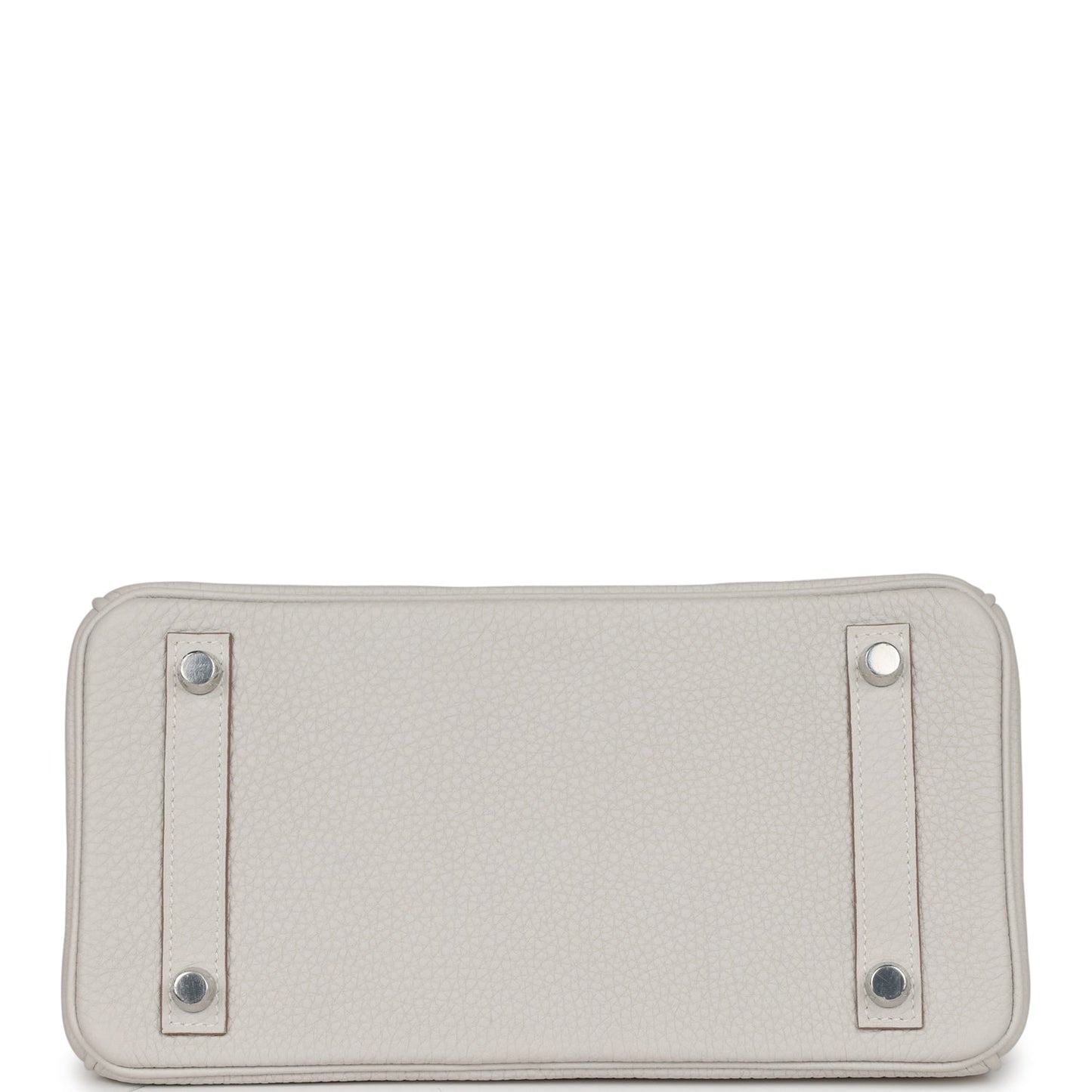 Luxury Hermes Birkin 25 Gris Pale Togo Palladium Hardware