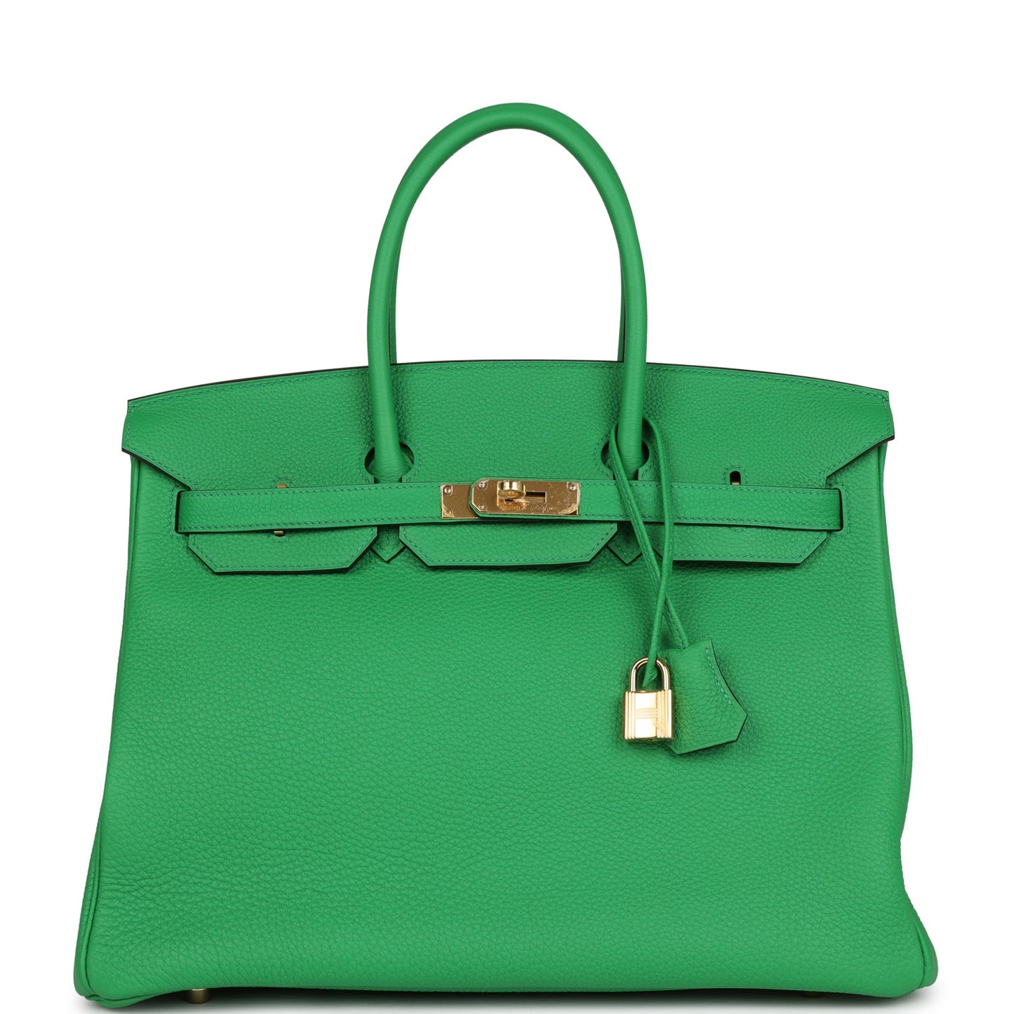 Luxury Hermes Birkin 35 Bambou Togo Gold Hardware