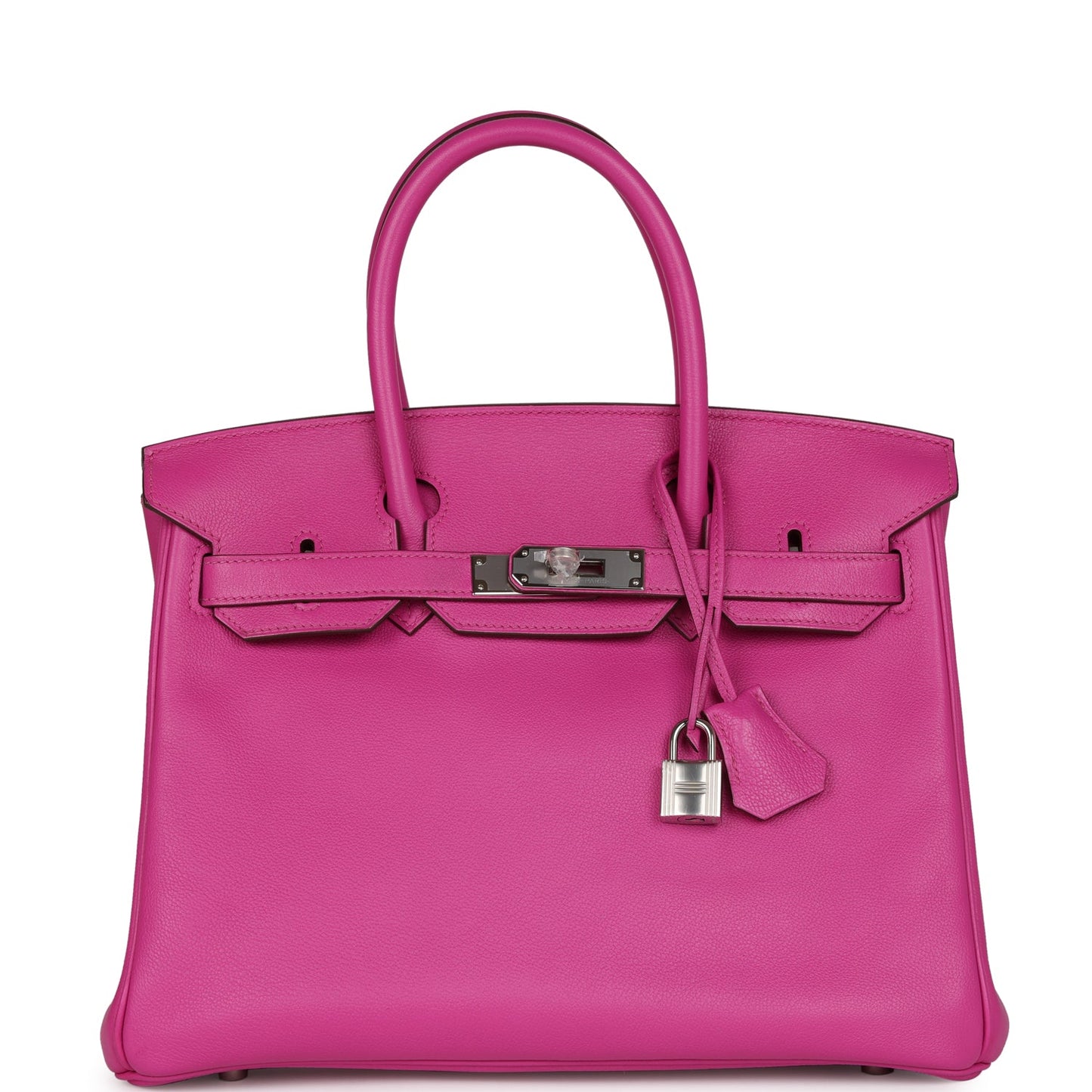 Top Quality Luxury Hermes Birkin 30 Magnolia Verso Novillo Palladium Hardware