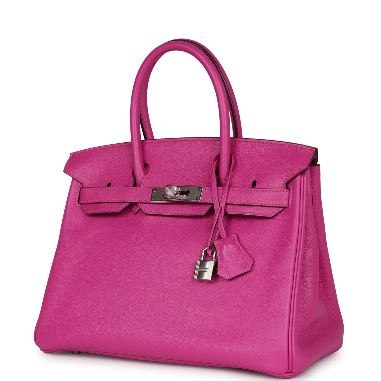 Top Quality Luxury Hermes Birkin 30 Magnolia Verso Novillo Palladium Hardware