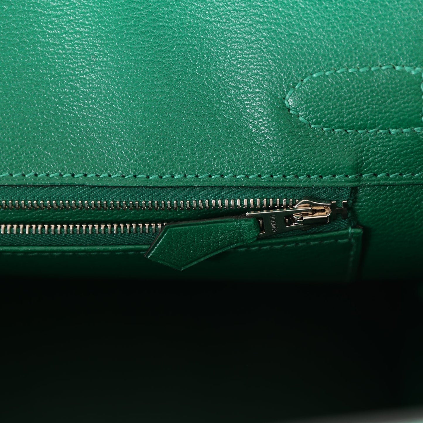 Top Quality Luxury Hermes Birkin 30 Emerald Shiny Niloticus Crocodile Palladium Hardware
