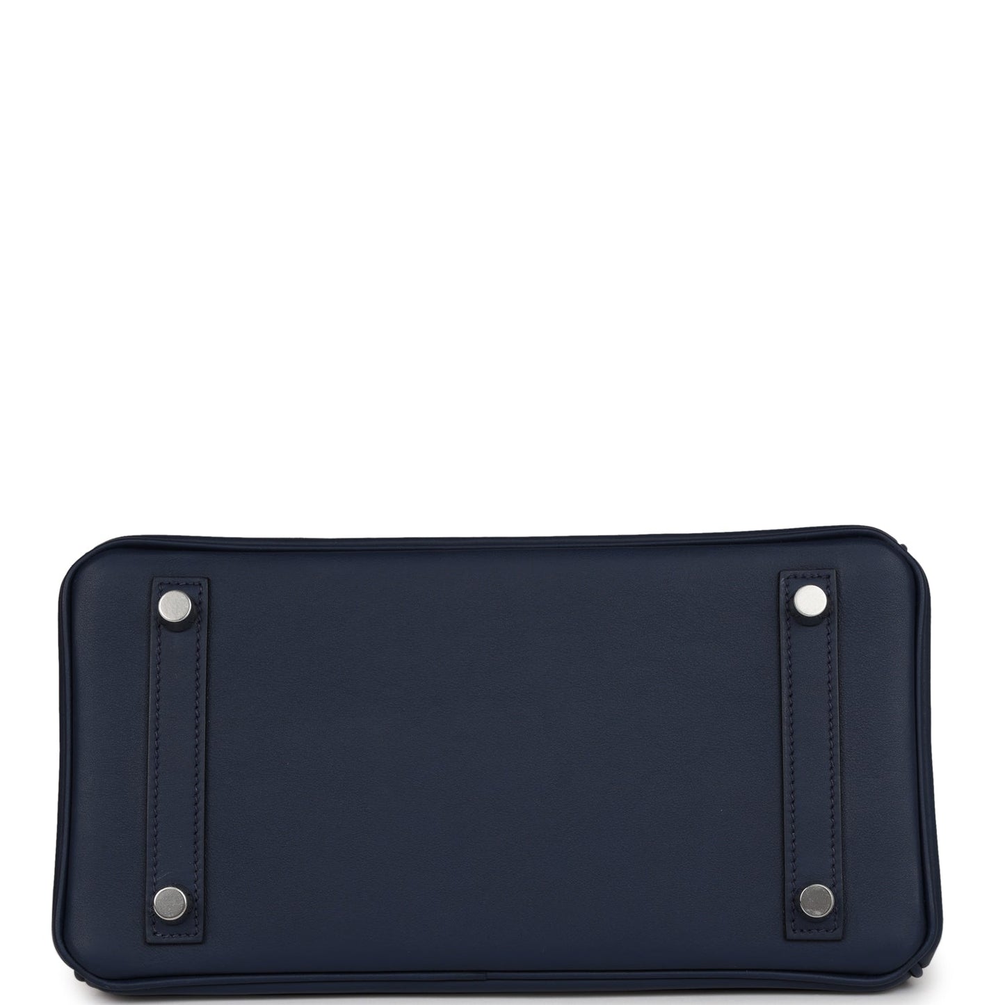 Luxury Hermes Birkin 25 Bleu Navy Swift Palladium Hardware