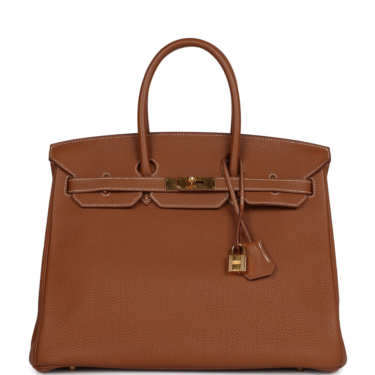 Top Quality Luxury Hermes Birkin 35 Gold Togo Gold Hardware