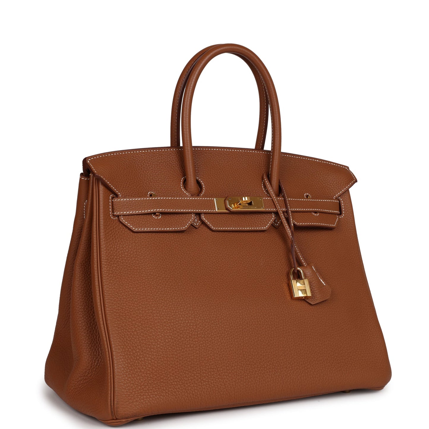 Top Quality Luxury Hermes Birkin 35 Gold Togo Gold Hardware