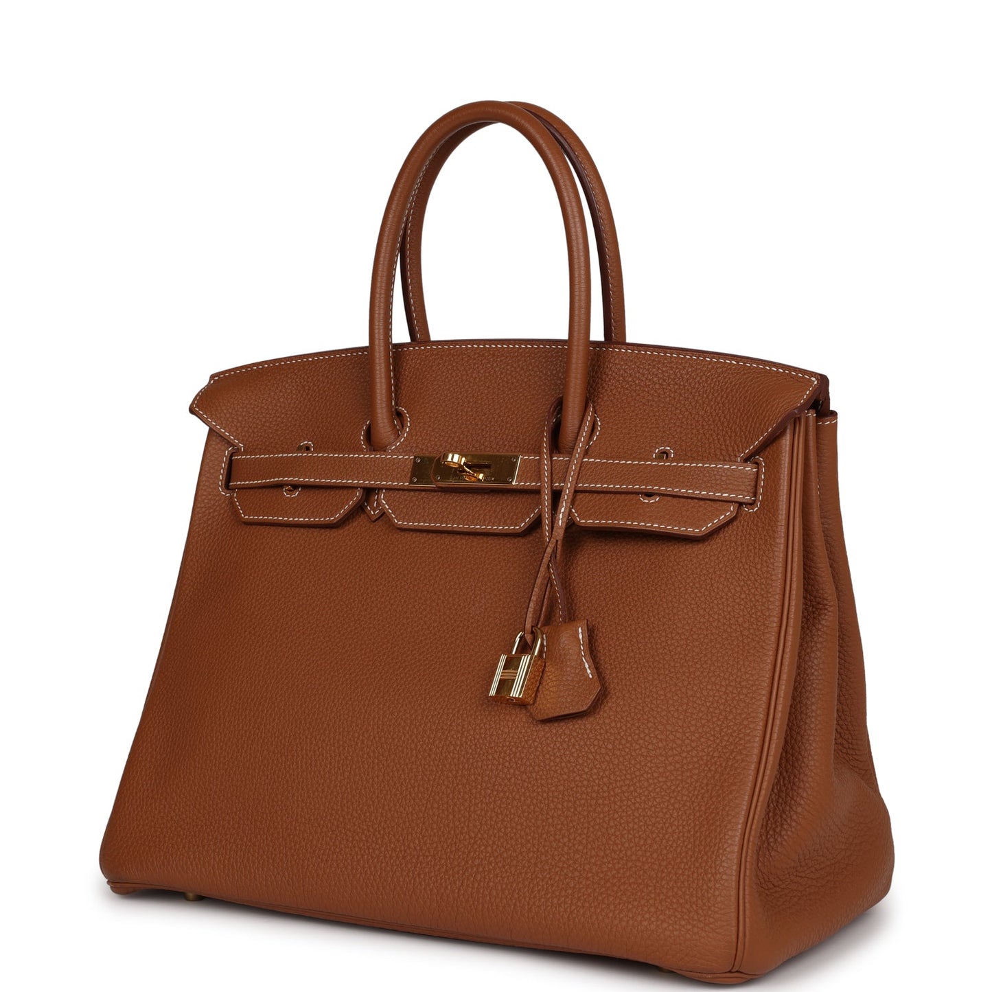 Top Quality Luxury Hermes Birkin 35 Gold Togo Gold Hardware