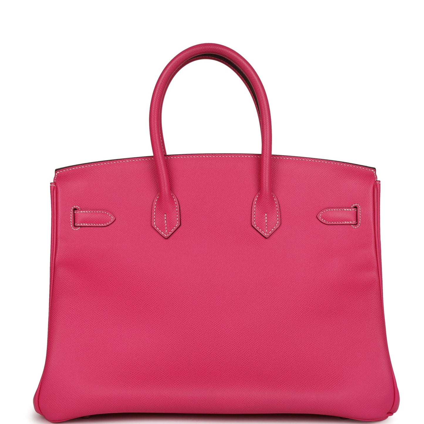 Top Quality Luxury Hermes Birkin 35 Rose Tyrien Candy Epsom Palladium Hardware