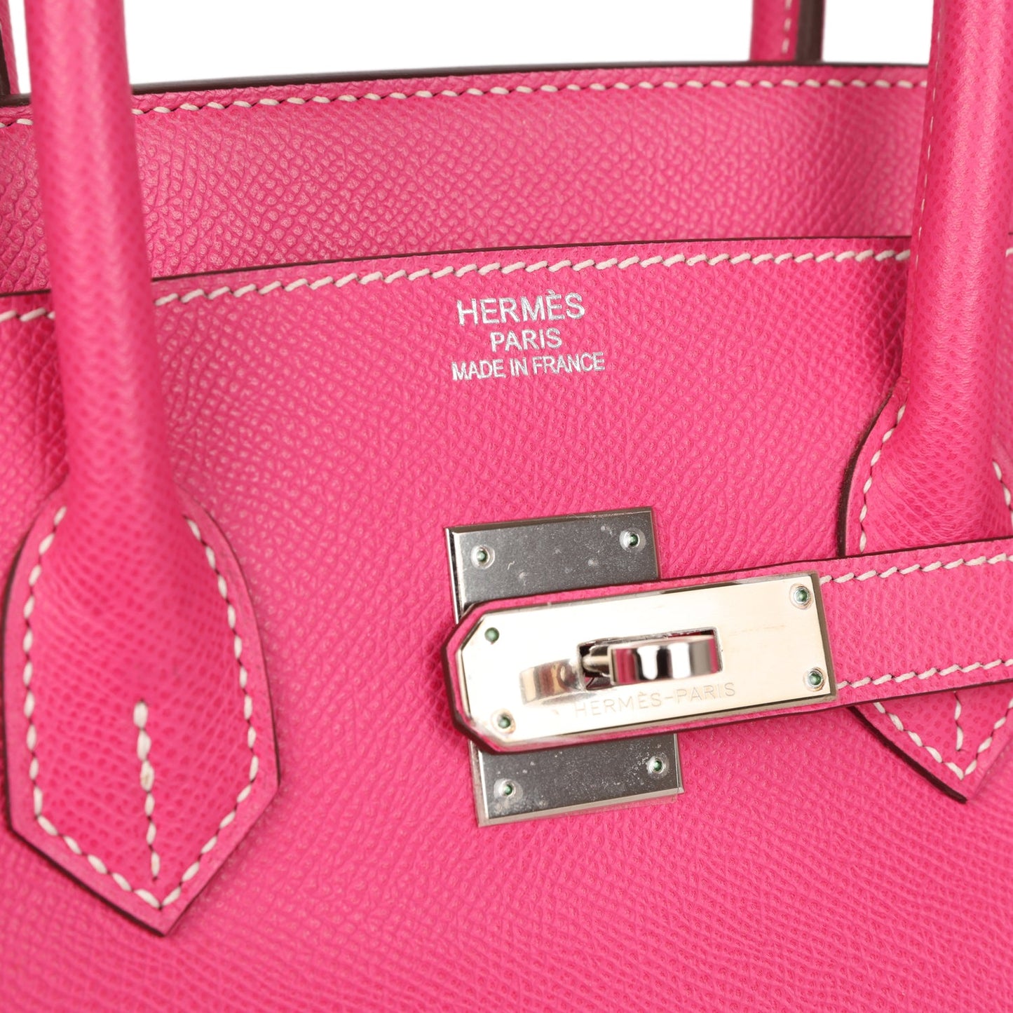 Top Quality Luxury Hermes Birkin 35 Rose Tyrien Candy Epsom Palladium Hardware