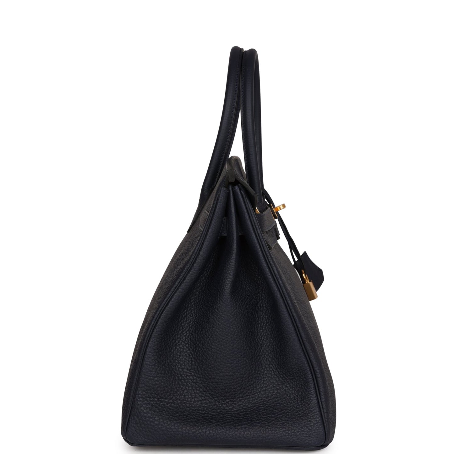 Luxury Hermes Birkin 35 Bleu Nuit Togo Gold Hardware