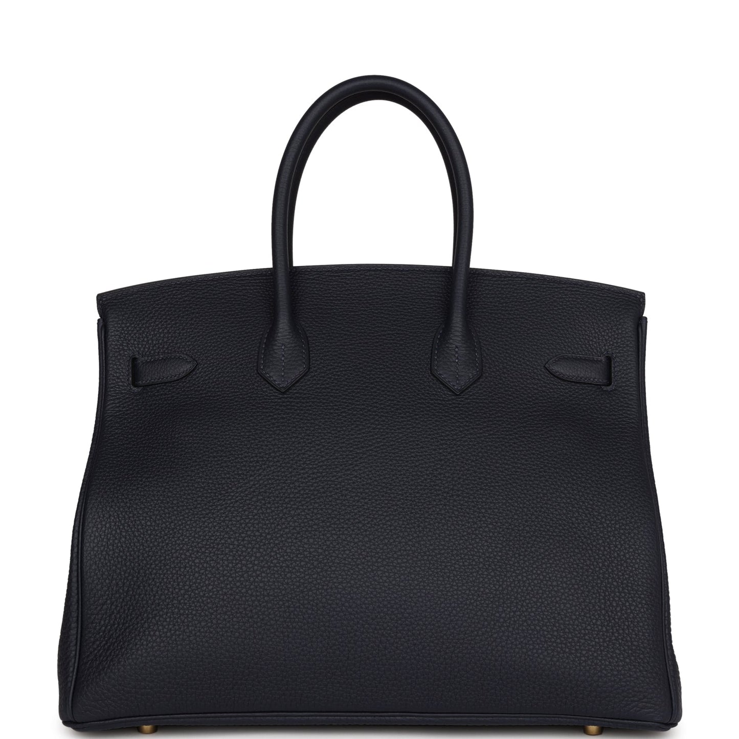 Luxury Hermes Birkin 35 Bleu Nuit Togo Gold Hardware