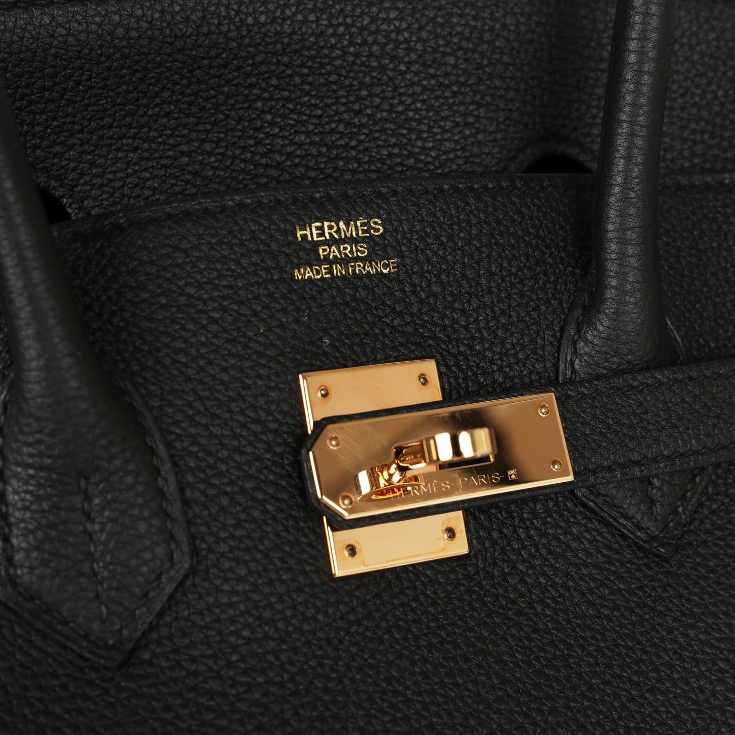 Top Quality Luxury Hermes Birkin 35 Black Togo Rose Gold Hardware