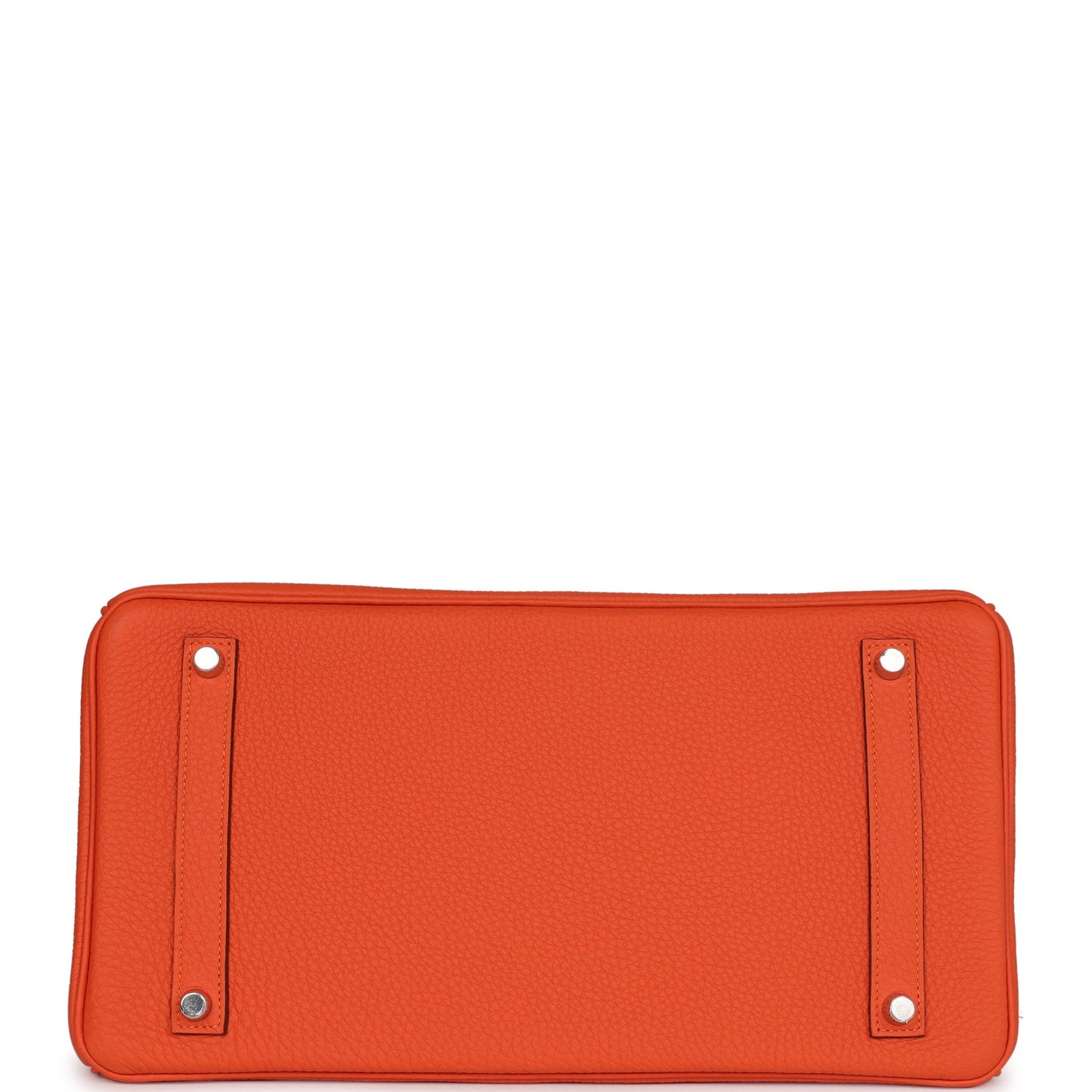 Luxury Hermes Birkin 35 Feu Togo Palladium Hardware