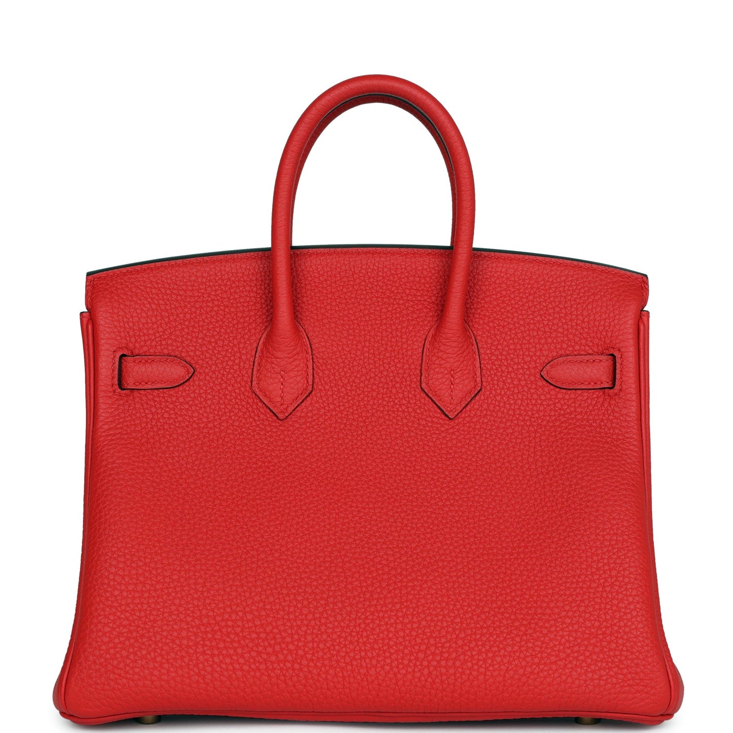 Luxury Hermes Birkin 25 Rouge de Coeur Togo Gold Hardware