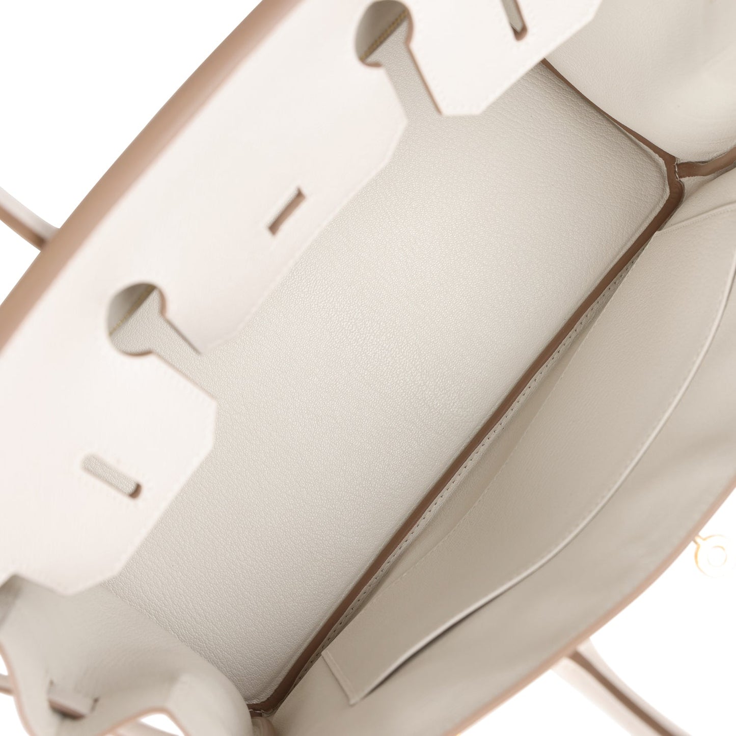 Luxury Hermes Birkin 30 Gris Pale Epsom Gold Hardware