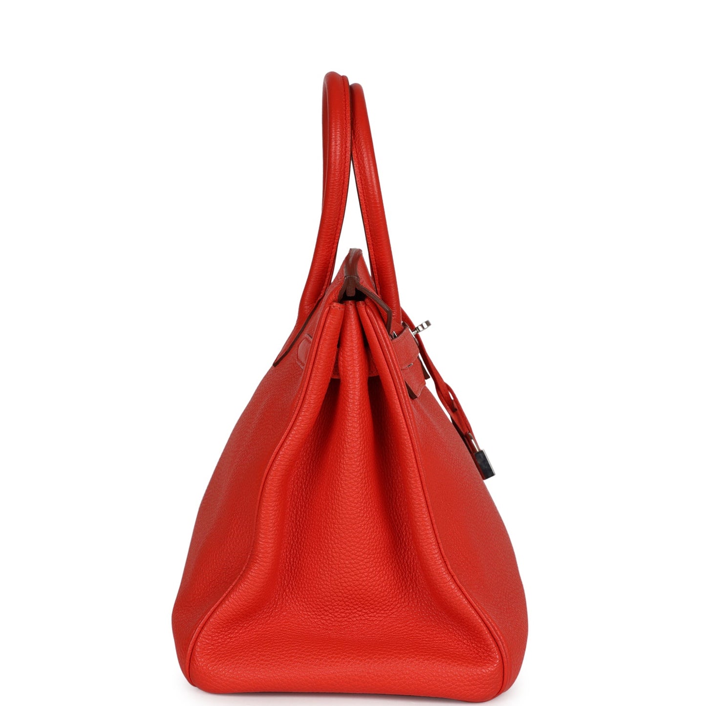 Top Quality Luxury Hermes Birkin 35 Rouge Tomate Togo Palladium Hardware