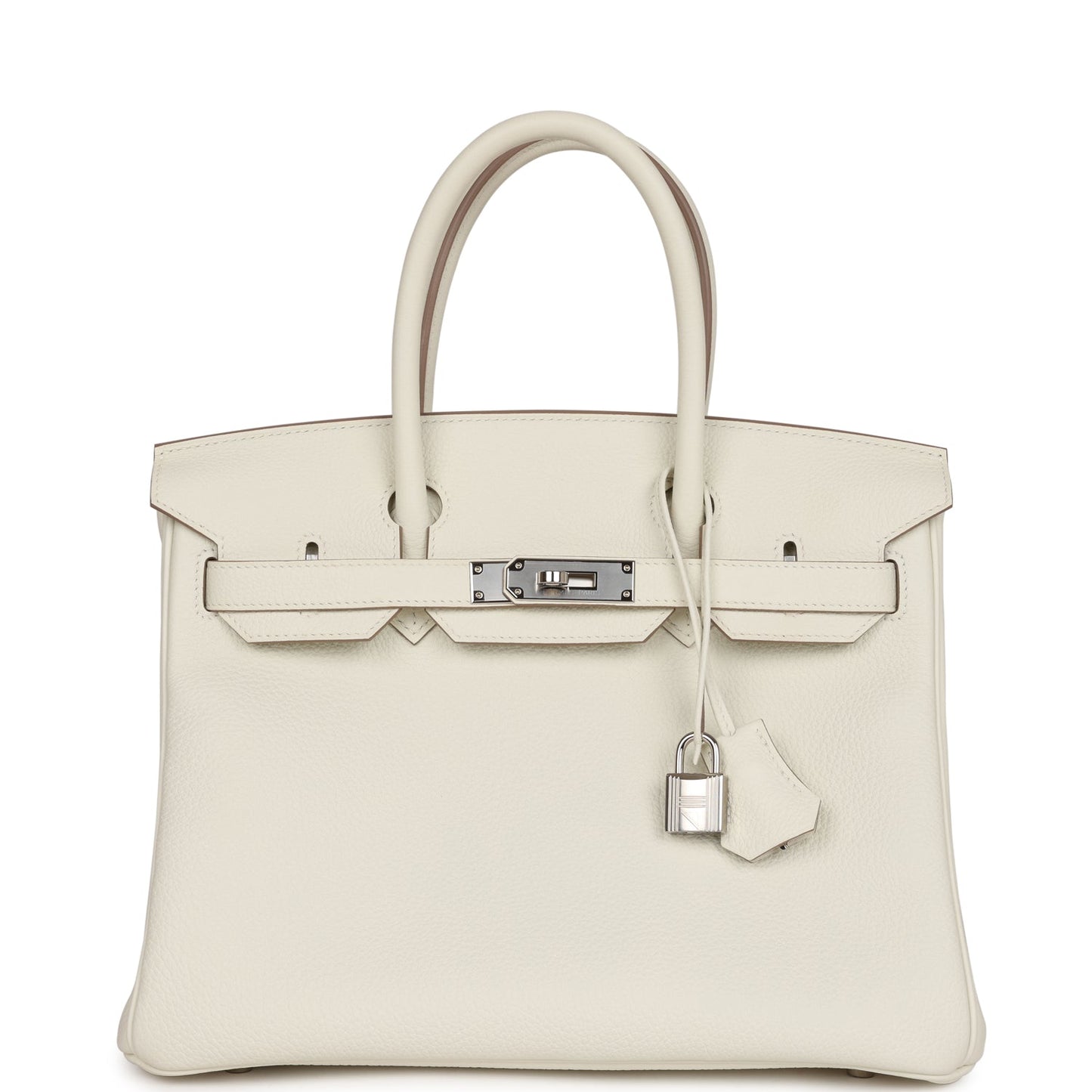 Luxury Hermes Birkin 30 Mushroom Togo Palladium Hardware