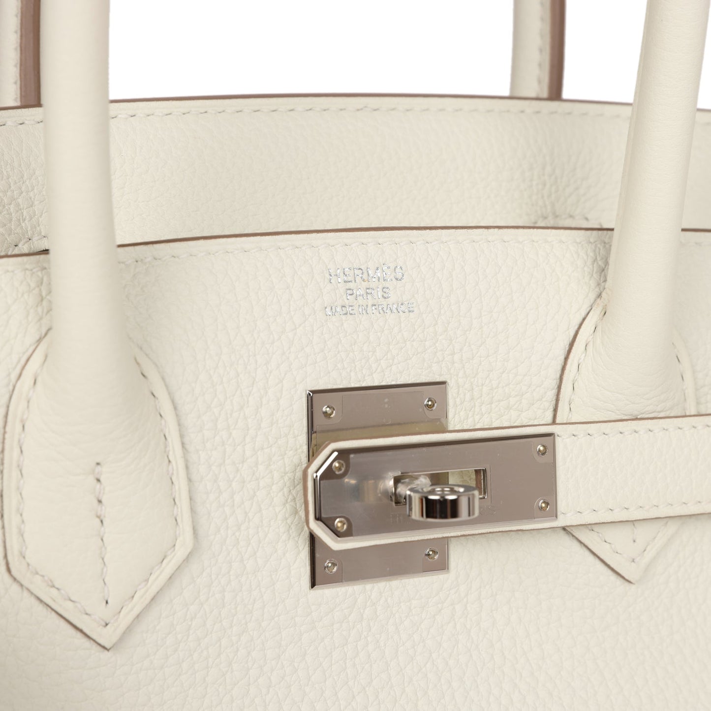Luxury Hermes Birkin 30 Mushroom Togo Palladium Hardware