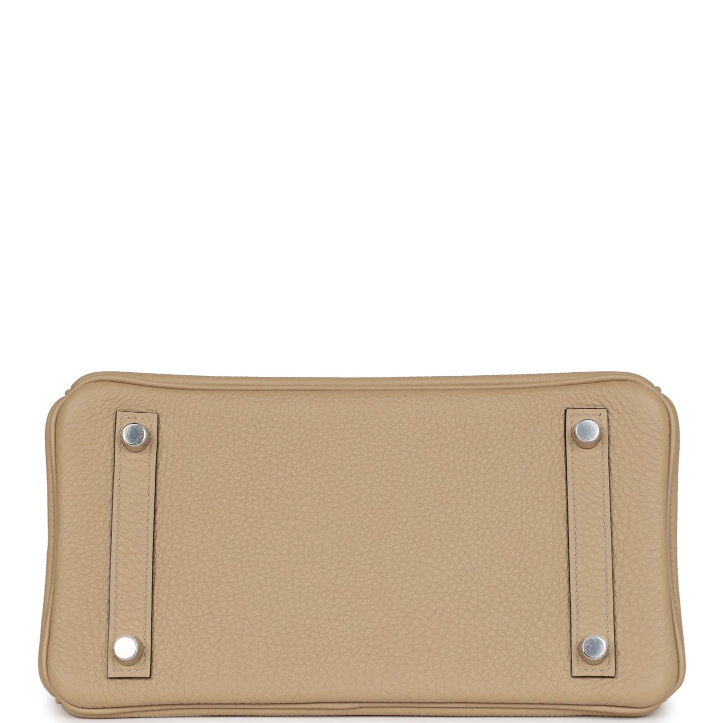 Luxury Hermes Birkin 25 Trench Verso Togo Palladium Hardware