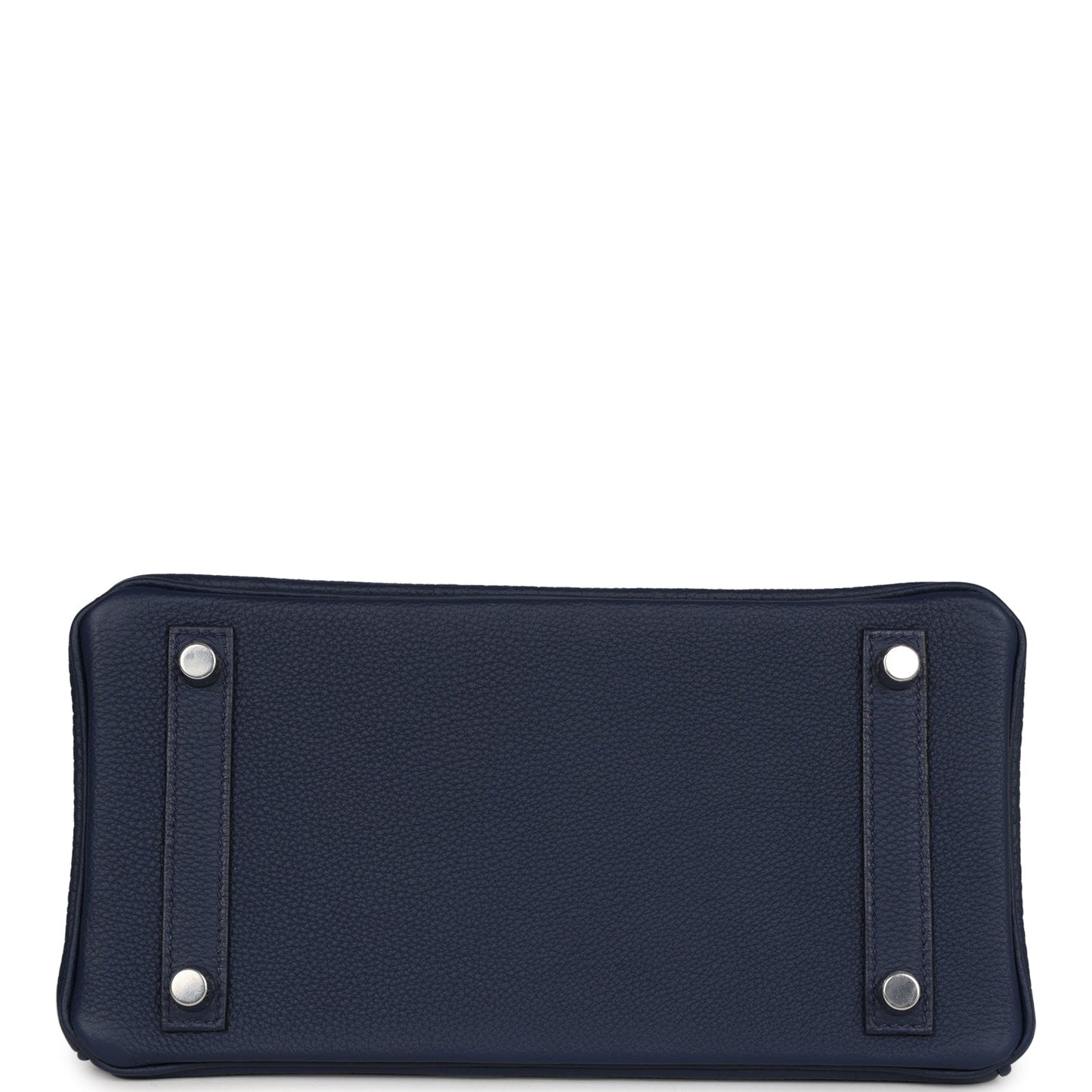 Luxury Hermes Birkin 25 Bleu Navy Togo Palladium Hardware