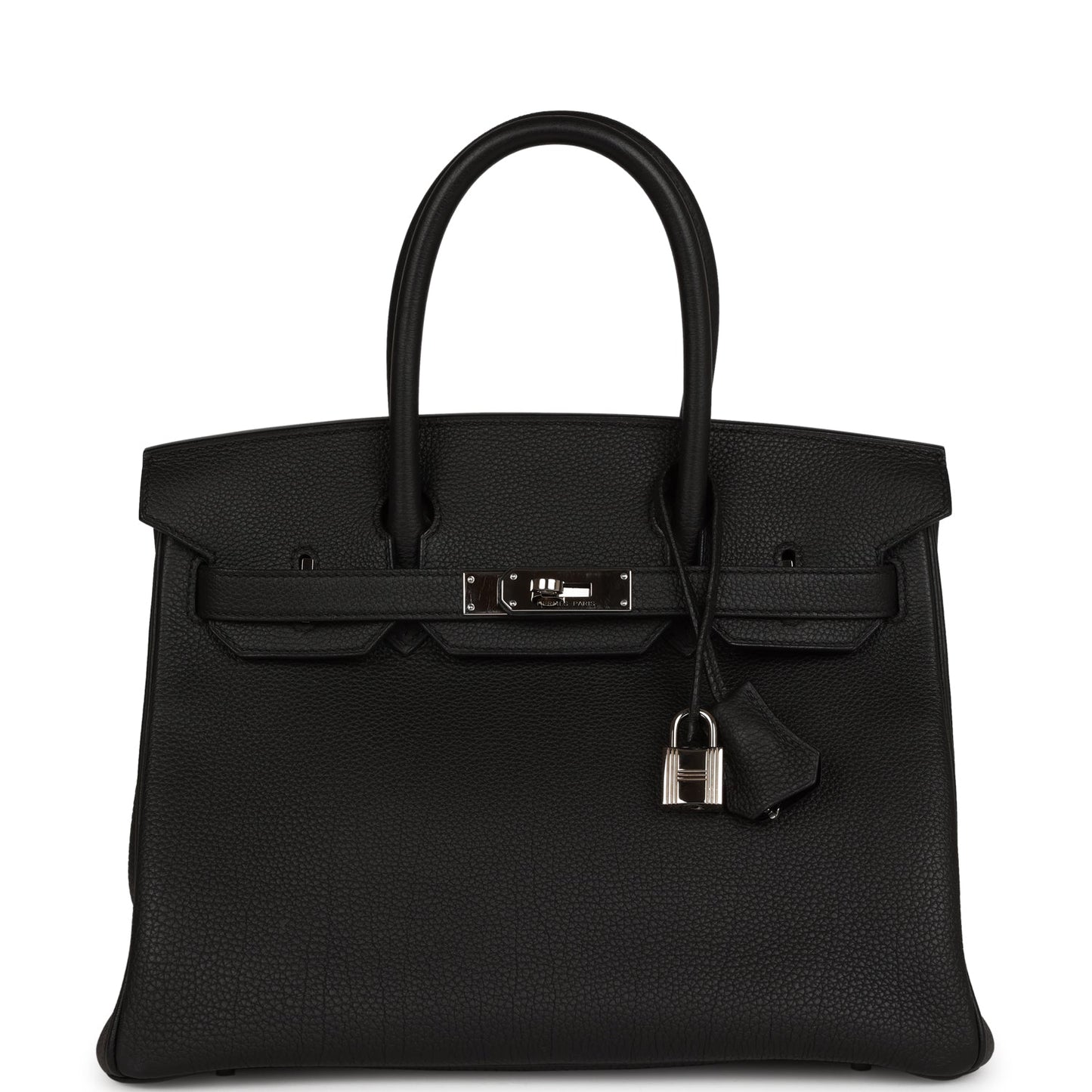 Top Quality Luxury Hermes Birkin 30 Black Togo Palladium Hardware