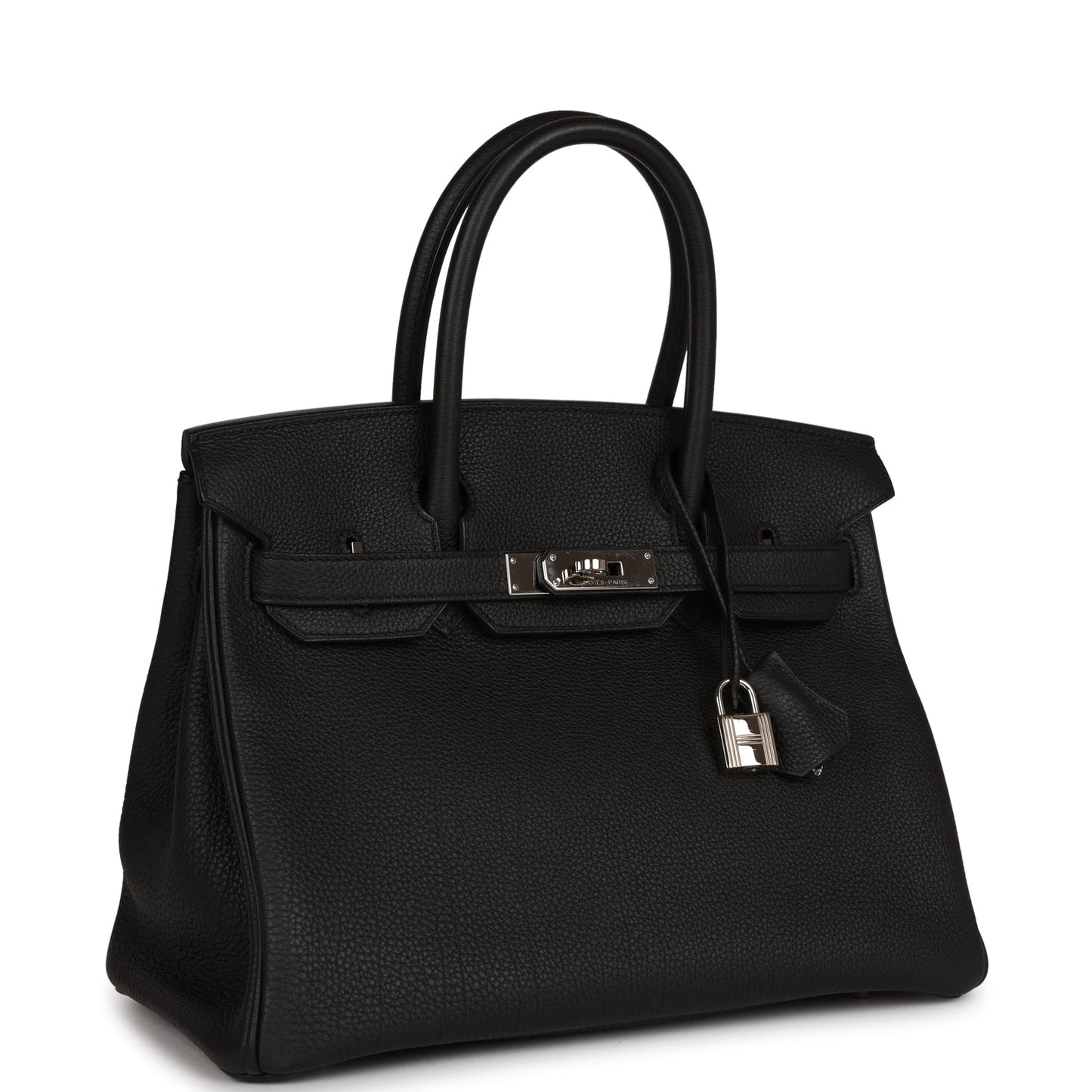 Top Quality Luxury Hermes Birkin 30 Black Togo Palladium Hardware