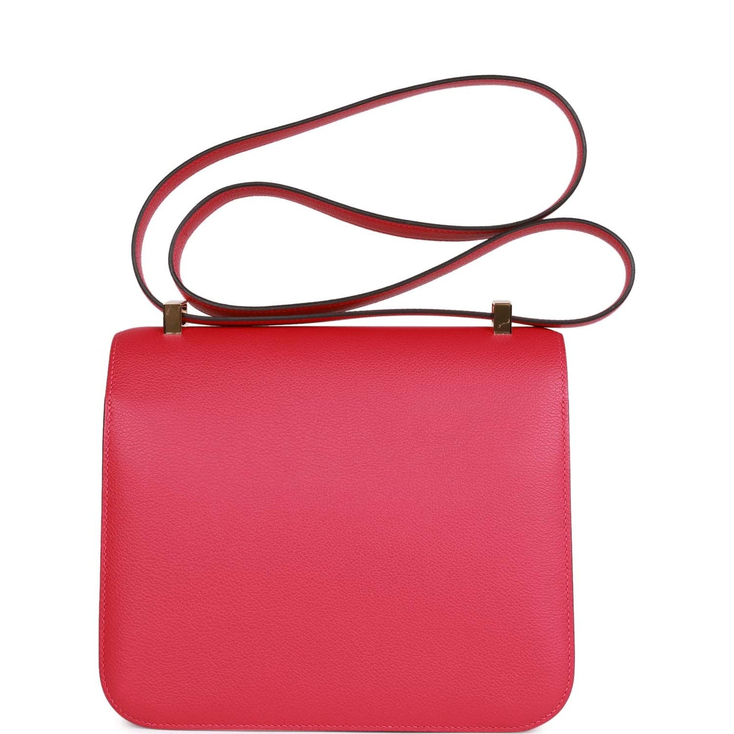 Luxury Hermes Constance 24 Framboise Evercolor Gold Hardware