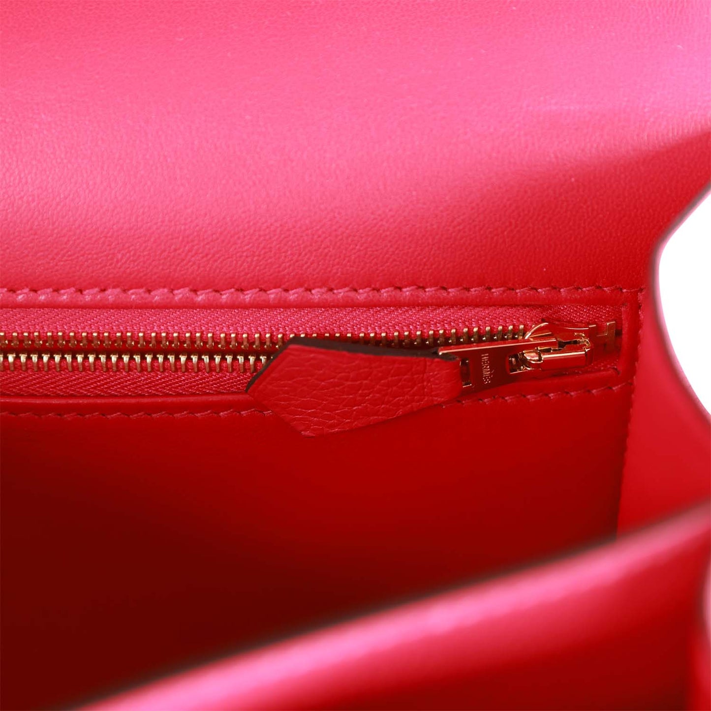 Luxury Hermes Constance 24 Framboise Evercolor Gold Hardware