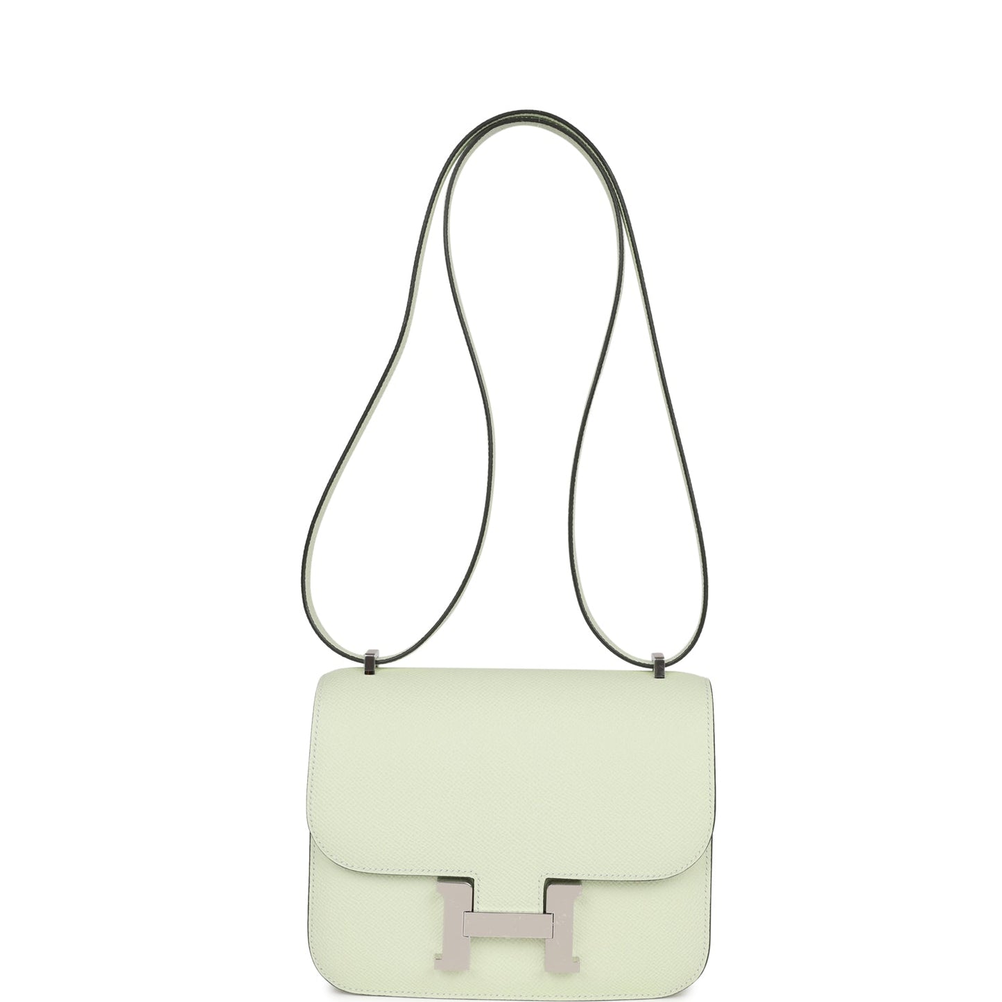 Luxury Hermes Constance 1-18 Vert Fizz Epsom Palladium Hardware