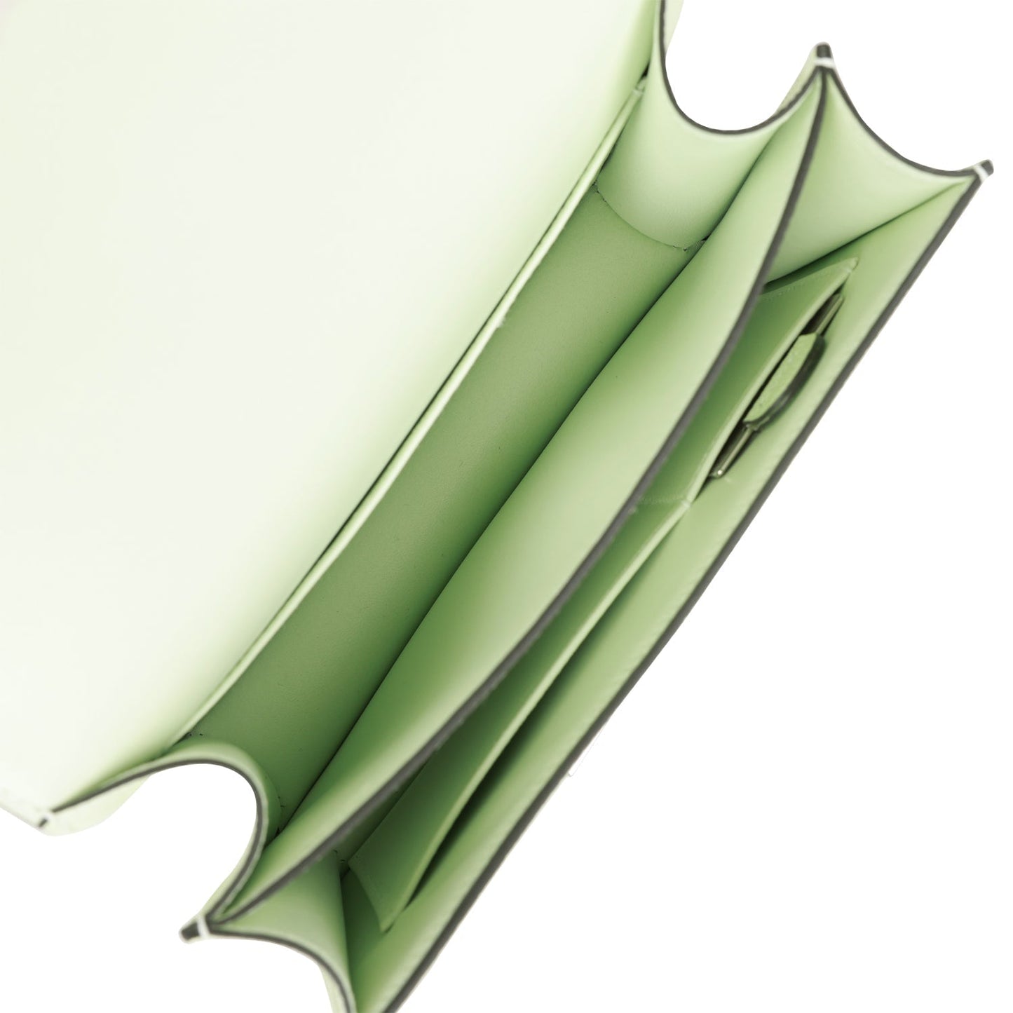 Luxury Hermes Constance 1-18 Vert Fizz Epsom Palladium Hardware