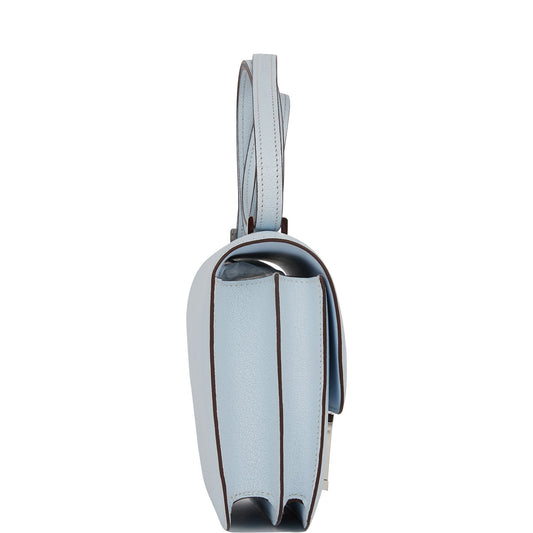 Luxury Hermes Constance 18 Bleu Brume Chevre Palladium Hardware