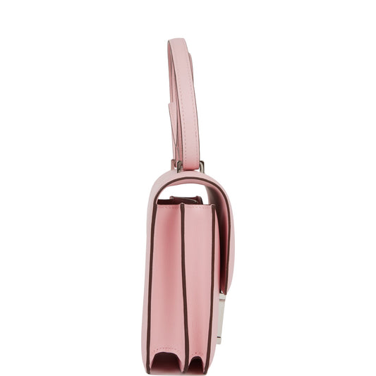 Luxury Hermes Constance 18 Rose Sakura Swift Palladium Hardware