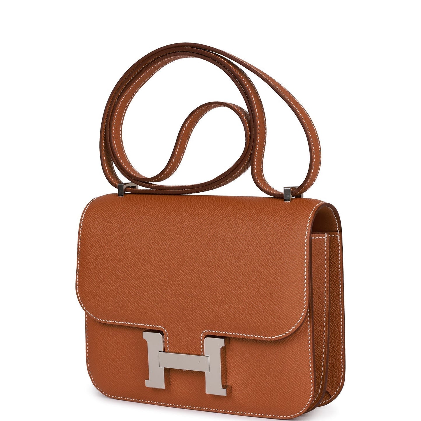 Luxury Hermes Constance 1-18 Gold Epsom Palladium Hardware