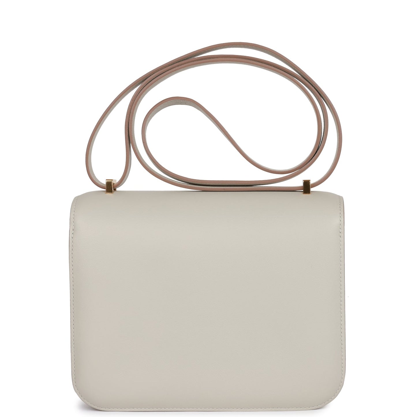Luxury Hermes Constance 18 Gris Perle Swift Gold Hardware