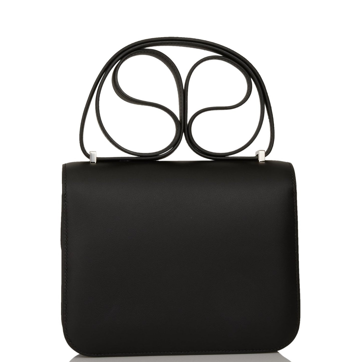 Luxury Hermes Marble Constance 18 Black Swift Palladium Hardware