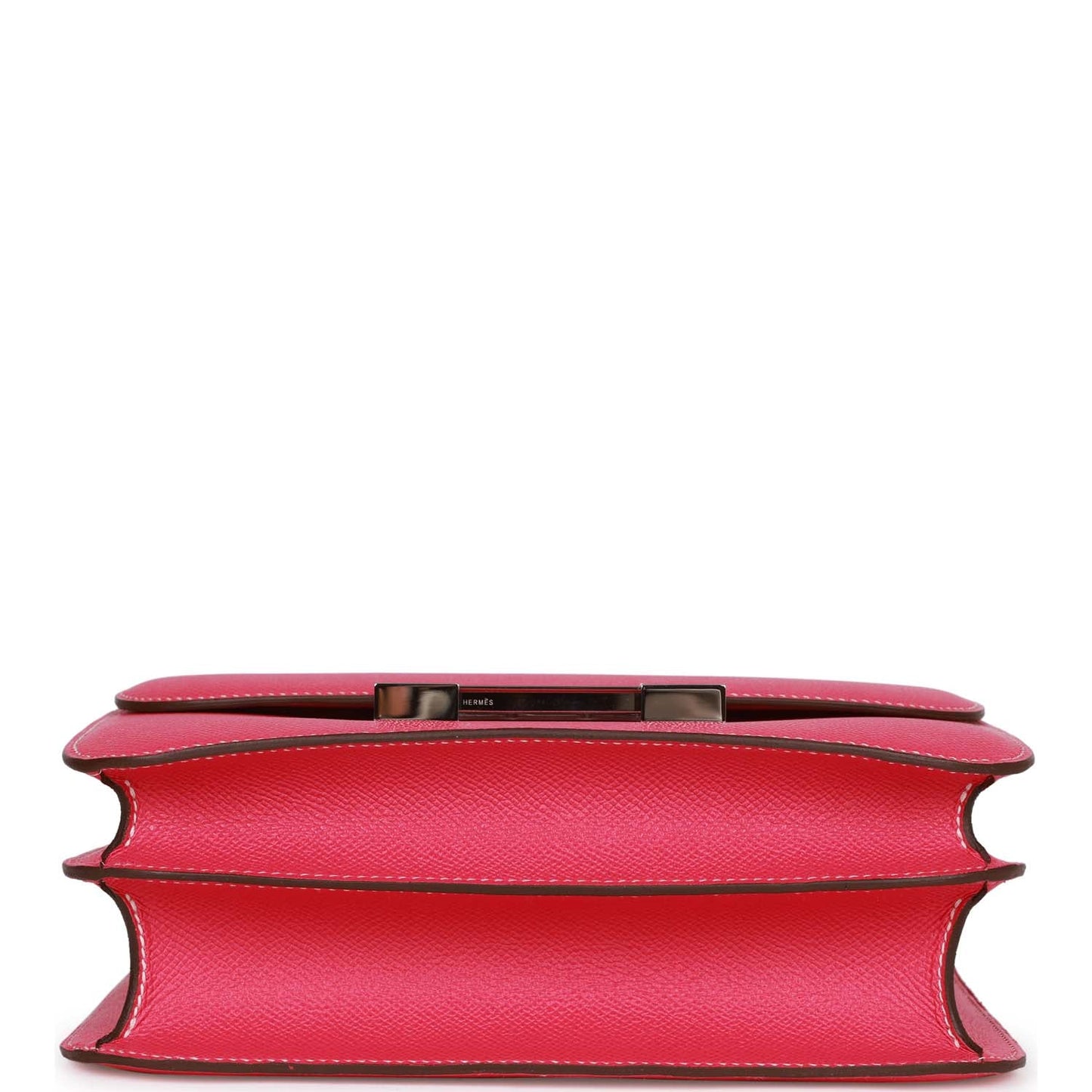Luxury Hermes Constance 24 Rose Tyrien Epsom Palladium Hardware
