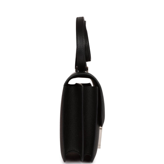 Luxury Hermes Constance 18 Black Epsom Palladium Hardware